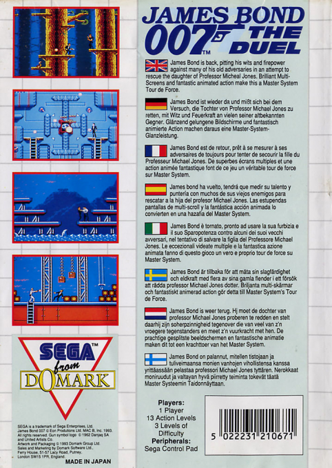 James Bond 007 - The Duel - Dos