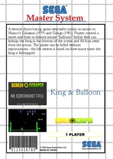 King And Balloon - Dos
