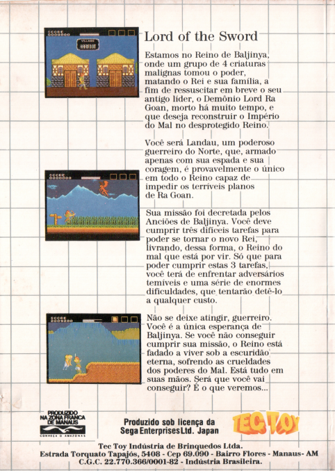 Lord of the Sword - Dos