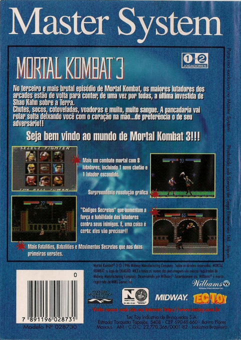 Mortal Kombat 3 - Dos