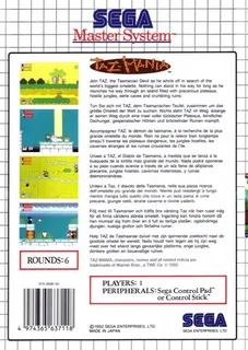 Taz-mania - Dos