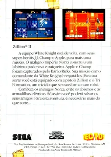 Zillion II : The Tri Formation - Dos