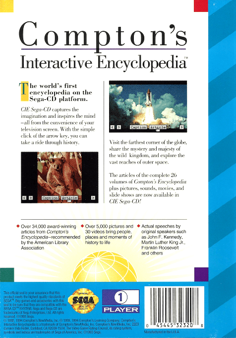Compton's Interactive Encyclopedia - Dos
