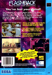 Flashback : The Quest for Identity - Dos