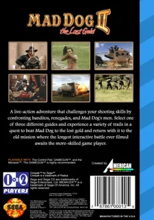 Mad Dog II : The Lost Gold - Dos