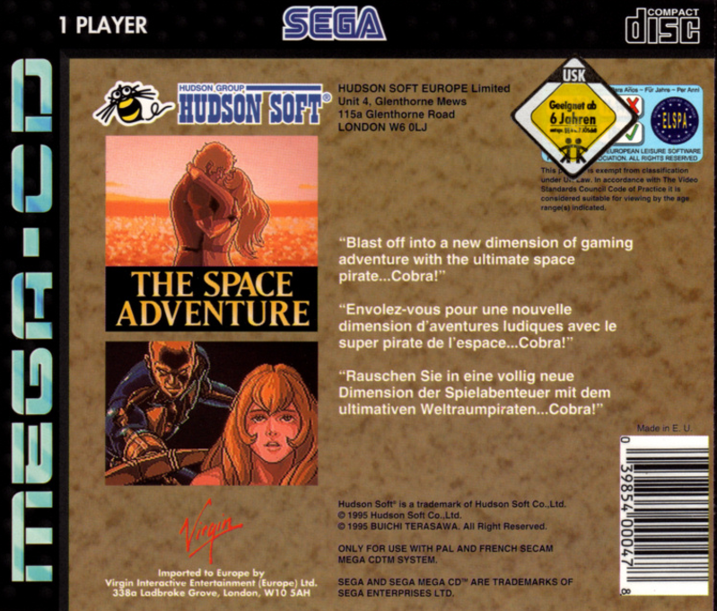 The Space Adventure - Dos