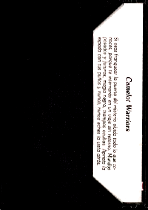 Camelot Warriors - Dos