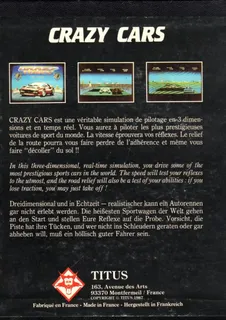 Crazy Cars - Dos