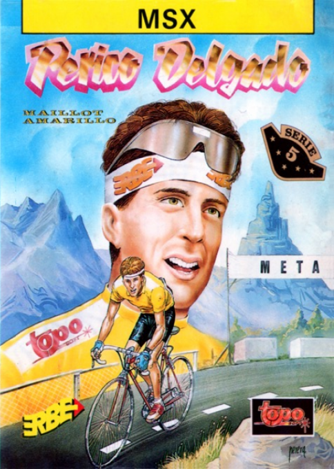 Perico Delgado Maillot Amarillo