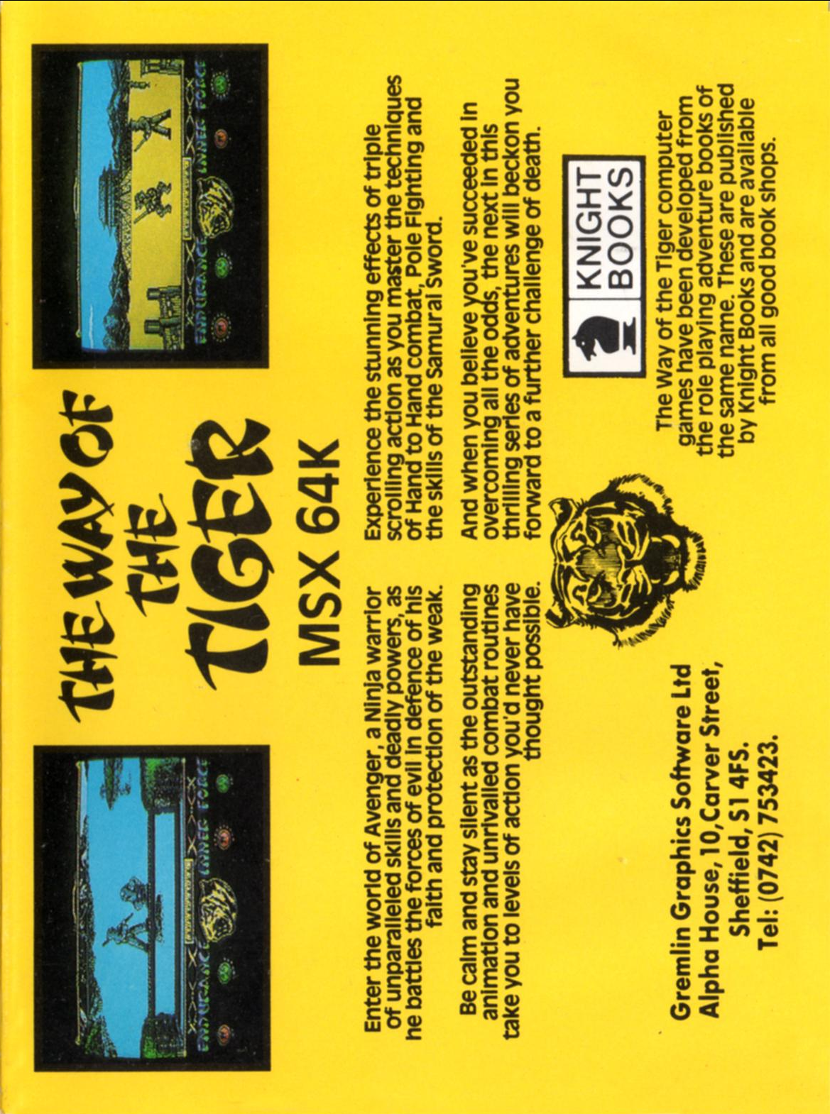 The Way Of The Tiger dos