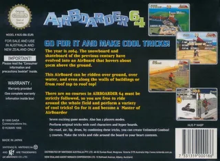 Air Boarder 64 - Dos
