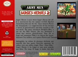 Army Men : Sarge's Heroes 2 - Dos