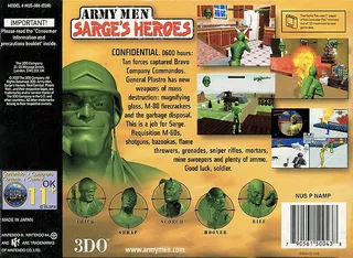Army Men : Sarge's Heroes - Dos