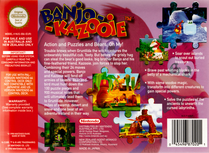 Banjo-Kazooie - Dos
