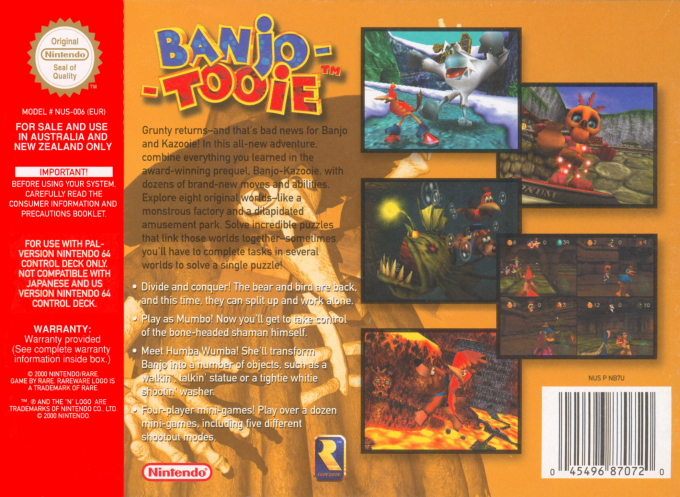 Banjo-Tooie - Dos