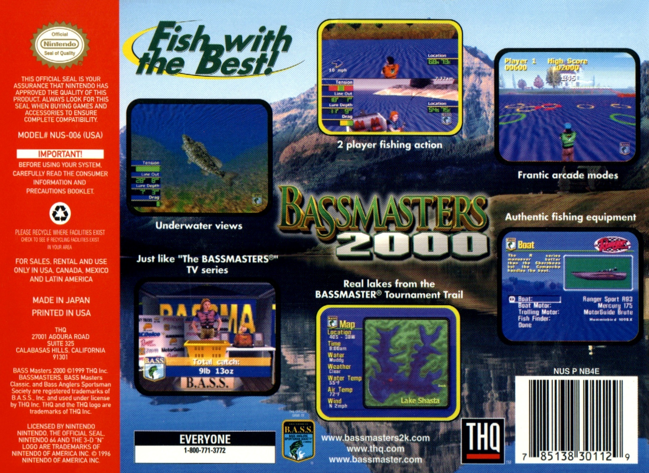 Bassmasters 2000 - Dos