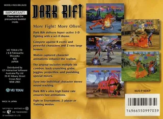 Dark Rift - Dos
