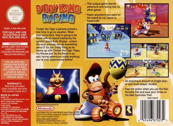 Diddy Kong Racing - Dos