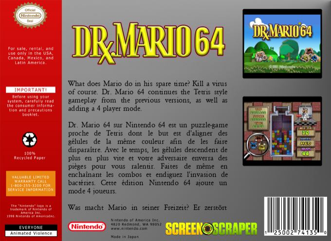 Dr. Mario 64 - Dos