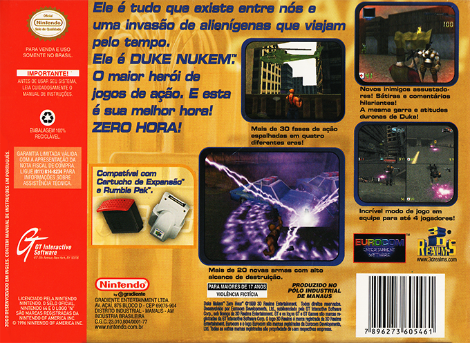 Duke Nukem : Zero Hour - Dos