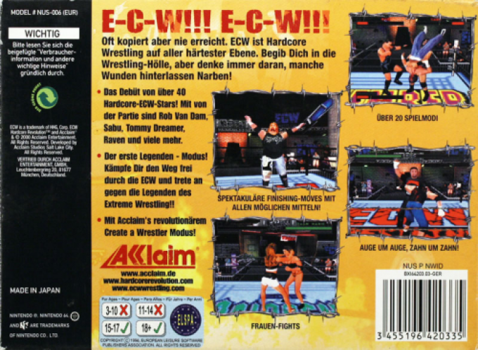 ECW Hardcore Revolution - Dos