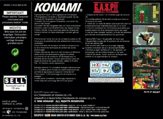 G.A.S.P!! Fighters' NEXTream - Dos