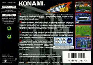 International Superstar Soccer 2000 - Dos