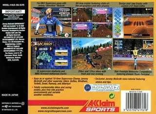 Jeremy McGrath Supercross 2000 - Dos
