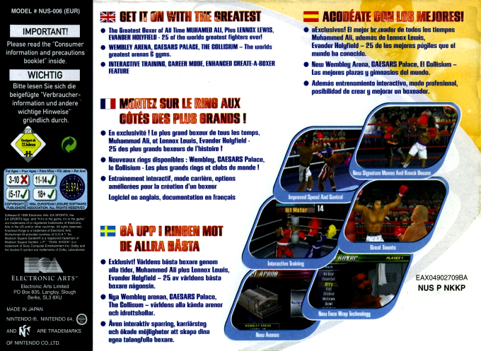 Knockout Kings 2000 - Dos