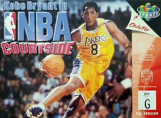 Kobe Bryant in NBA Courtside