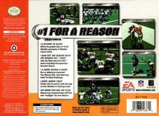 Madden NFL 2002 - Dos