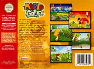 Mario Golf - Dos