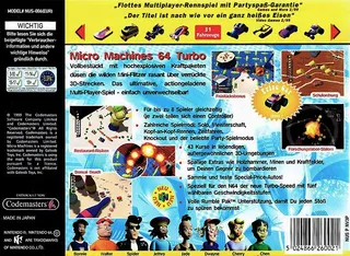 Micro Machines 64 Turbo - Dos