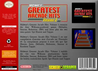 Midway's Greatest Arcade Hits - Volume 1 - Dos