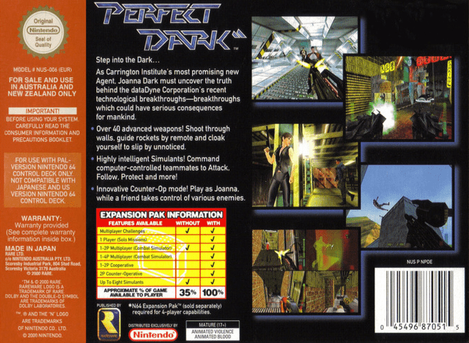 Perfect Dark - Dos