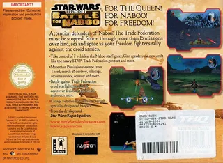 Star Wars : Episode I - Battle for Naboo - Dos