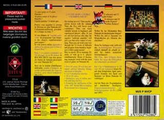 Virtual Chess 64 - Dos
