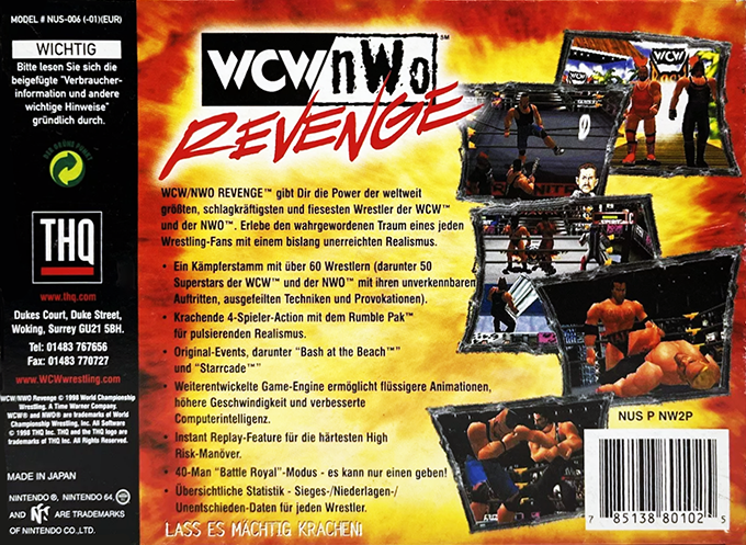 WCW nWo Revenge - Dos