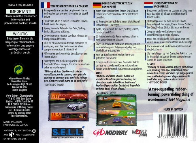 World Driver Championship - Dos
