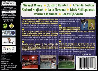 Yannick Noah All Star Tennis '99 - Dos