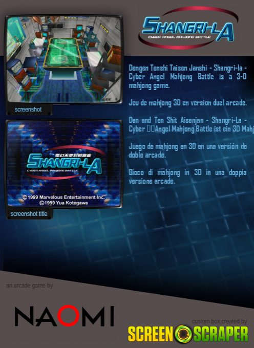 Dengen Tenshi Taisen Mahjong Shangri-La - Dos