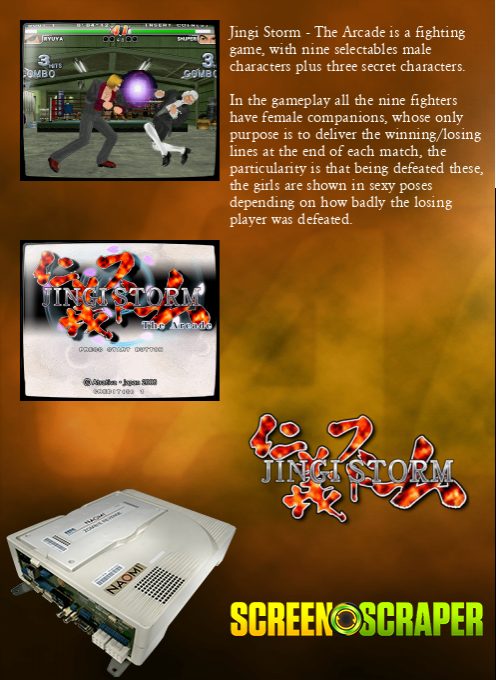 Jingi Storm : The Arcade dos
