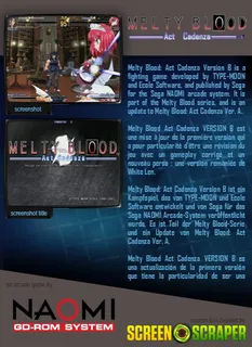 Melty Blood Act Cadenza Version B - Dos