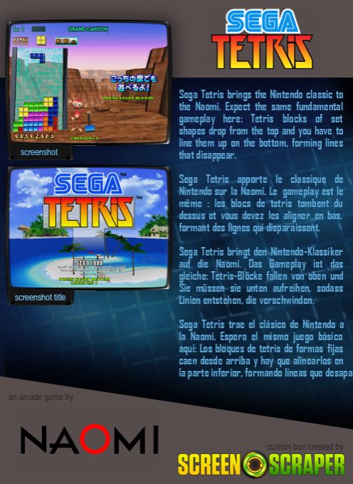 Sega Tetris dos