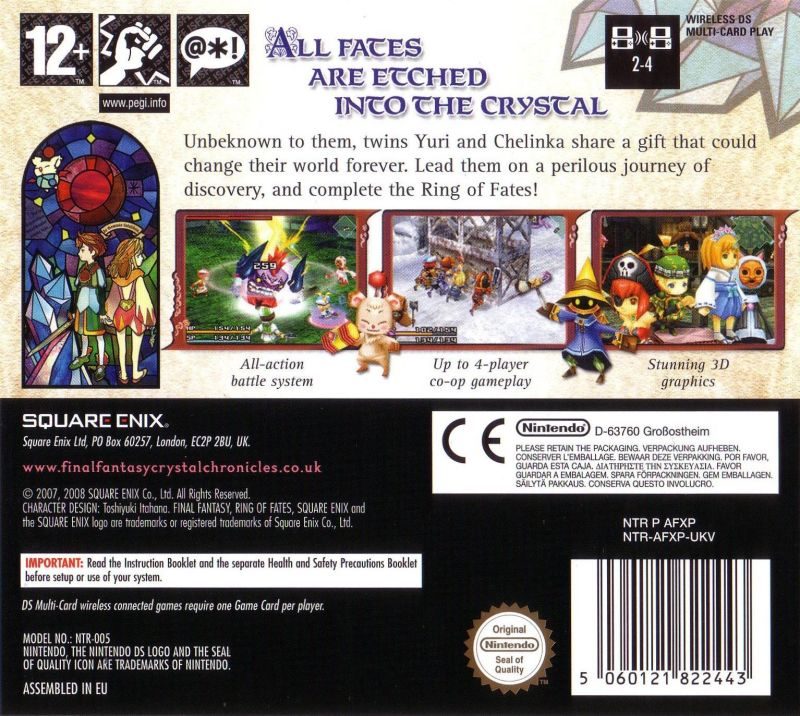 Final Fantasy Crystal Chronicles - Ring of Fates - Dos