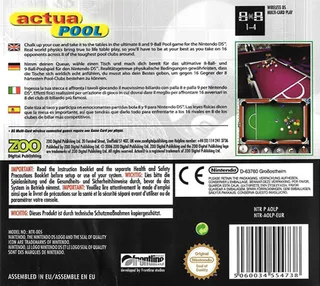 Actua Pool - Dos