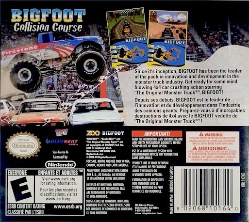 Bigfoot Collision Course dos