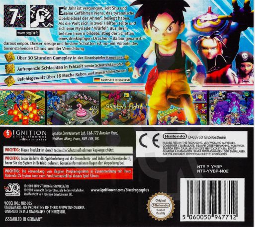 Blue Dragon Plus dos