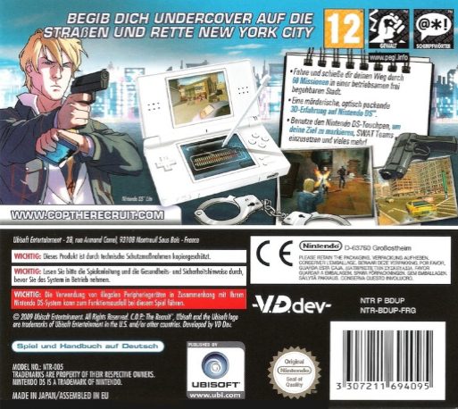 C.O.P. : The Recruit dos