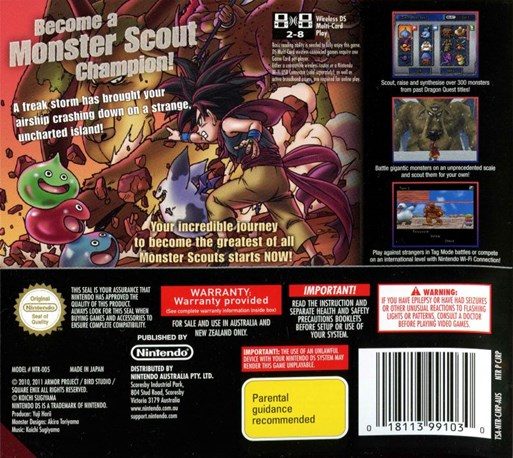 Dragon Quest Monsters - Joker 2 - Dos